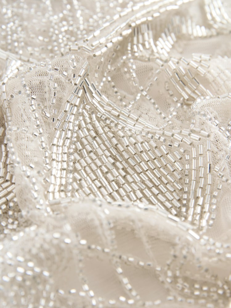 Ivory N. Premium Beaded Cami Top - Image 7 of 7