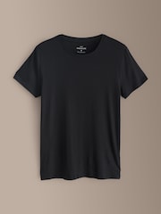 Black Signature TENCEL™ Lyocell T-Shirts 2 Pack - Image 1 of 3