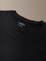 Black Signature TENCEL™ Lyocell T-Shirts 2 Pack - Image 2 of 3
