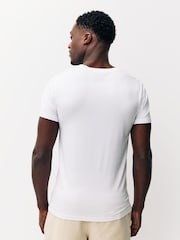 White Signature TENCEL™ Lyocell T-Shirts 2 Pack - Image 3 of 4