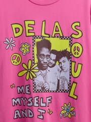 Gap Pink De La Soul Graphic Short Sleeve T-Shirt - Image 5 of 5