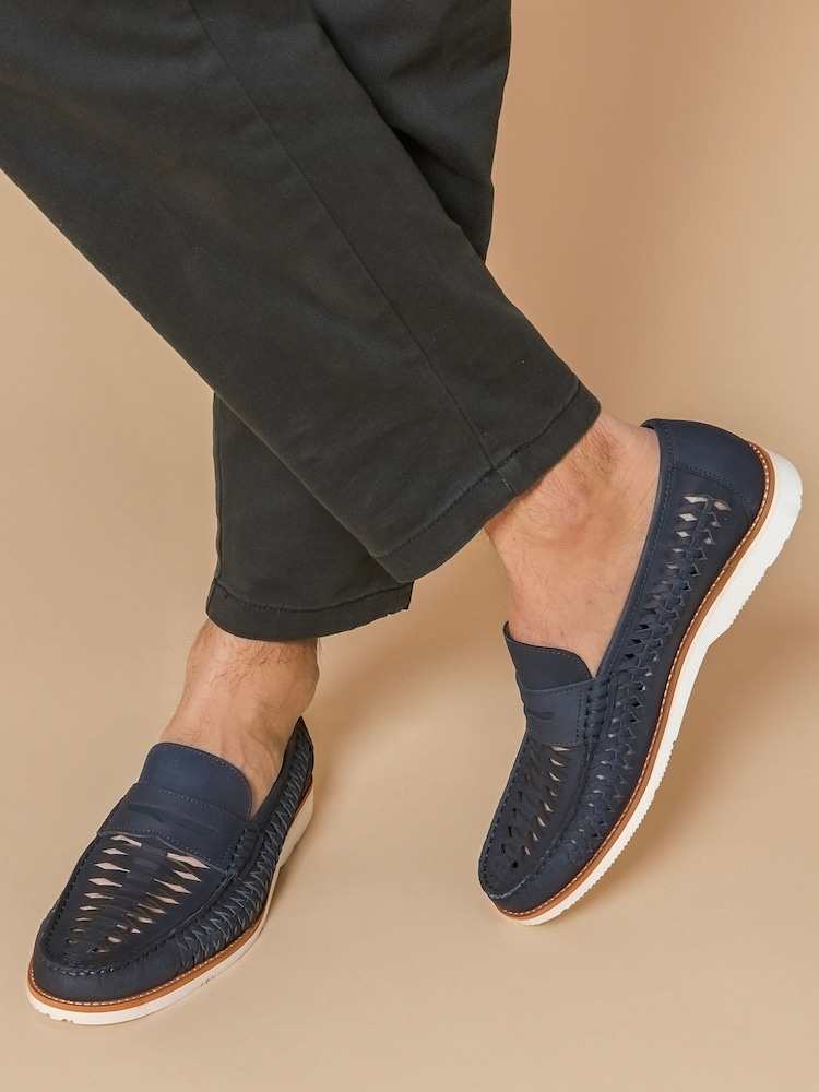 modra - Usnjeni mokasini Jones Bootmaker Riptide - Slika 1 iz 6 modra - Usnjeni mokasini Jones Bootmaker Riptide - Slika 1 iz 6