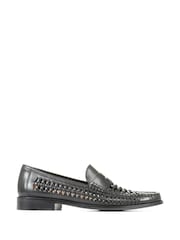 Jones Bootmaker Riverside Woven Leather Loafers - Image 1 of 5