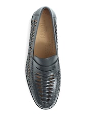 Jones Bootmaker Riverside Woven Leather Loafers - Image 4 of 5