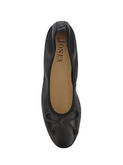 Jones Bootmaker Opaline Bow-Detailed Leather Black Pumps - Image 5 of 5