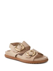 Jones Bootmaker Juneau Buckled Black Sandals - Image 2 of 5