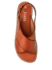 Jones Bootmaker Jessa Leather BrownSandals - Image 3 of 5