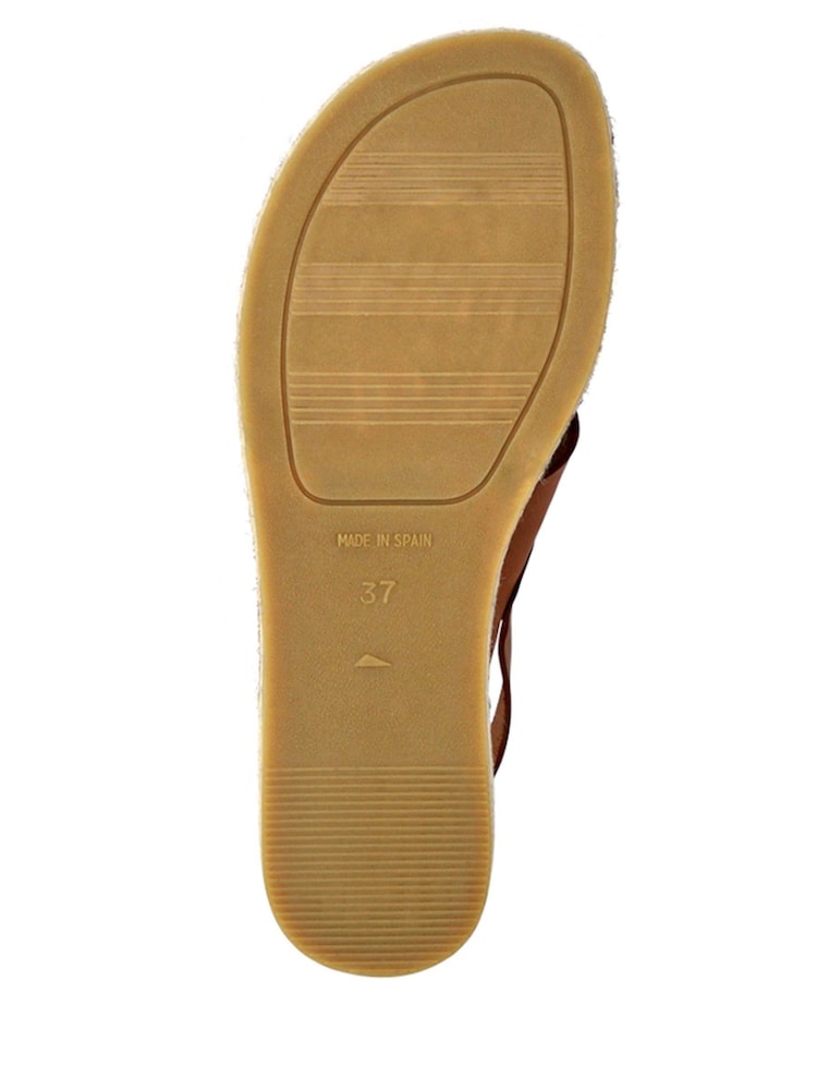 Jones Bootmaker Jessa Leather BrownSandals - Image 5 of 5