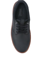 črna - Jones Bootmaker Gents Casual Trainers - Slika 4 iz 5