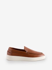 Jones Bootmaker Blue Quade Smart Leather Slip-On Shoes - Image 1 of 1