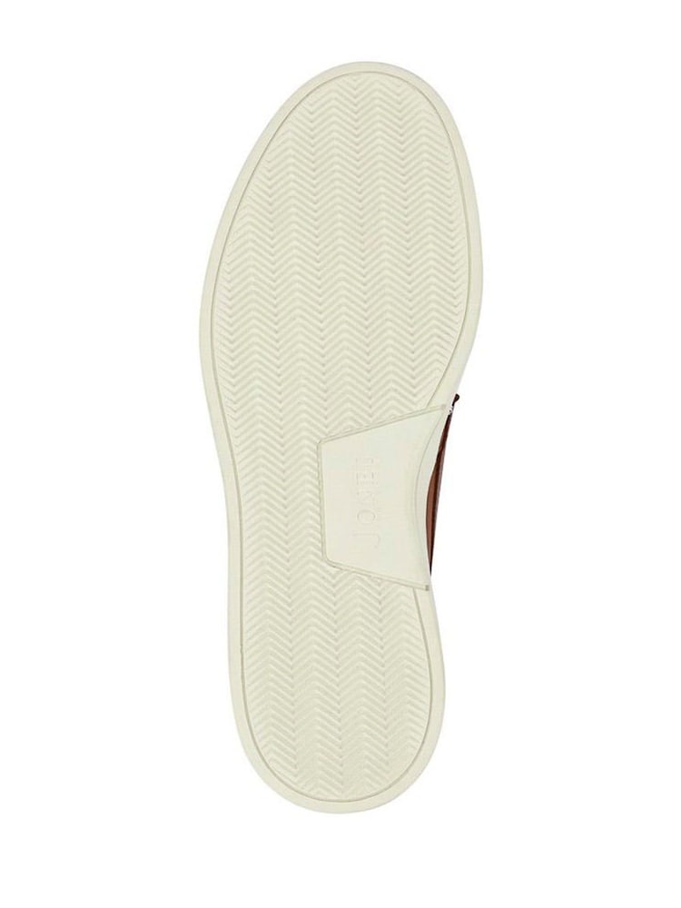 Коричневый - Jones Bootmaker Quade Smart Leather Slip-On Shoes - Изображение 5 из 5