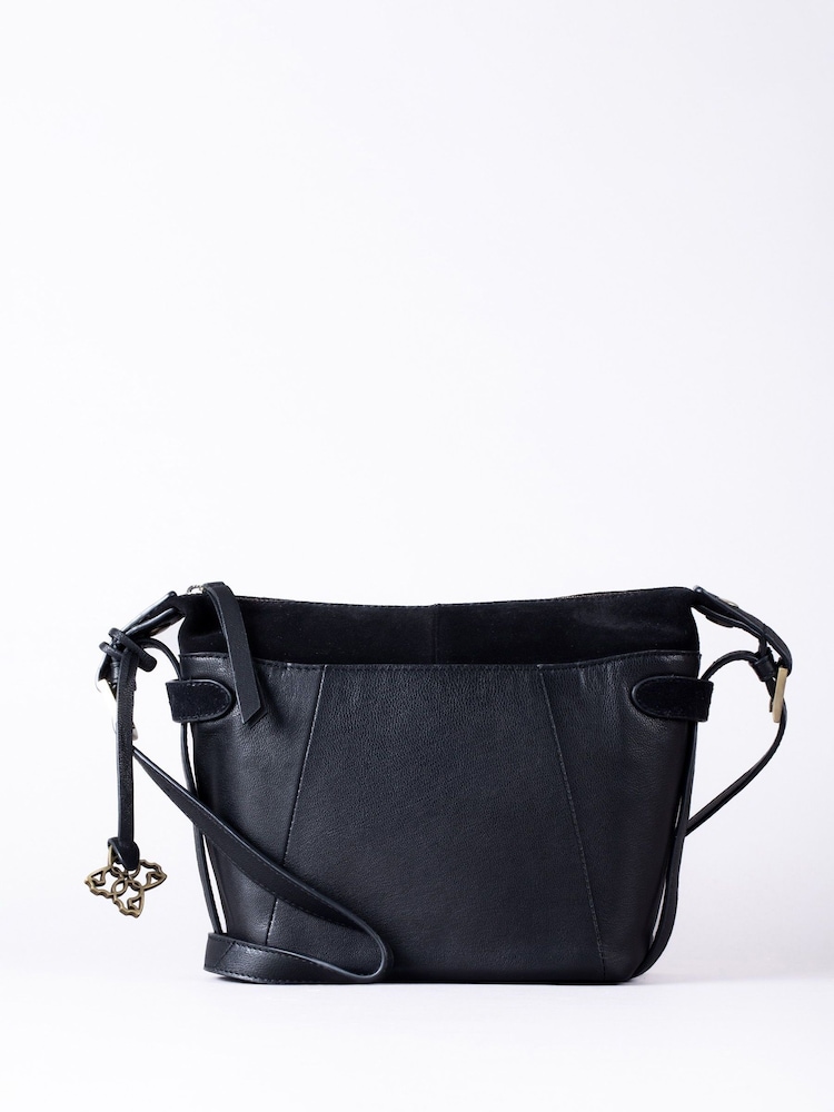 Preto - Lakeland Leather Bridge Cross-Body Bag - Imagem 2 de 6