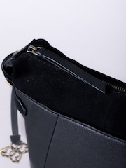 Preto - Lakeland Leather Bridge Cross-Body Bag - Imagem 4 de 6