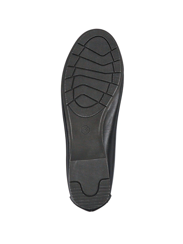 Pavers Black Grippy Heeled Shoes - Image 5 of 5