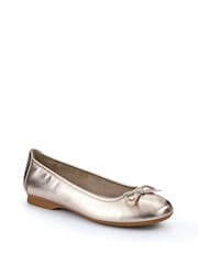 Pavers Gold Grippy Heeled Shoes - Image 2 of 5