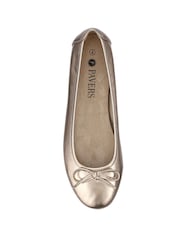 Pavers Gold Grippy Heeled Shoes - Image 4 of 5
