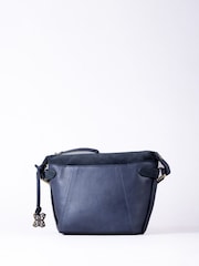 Azul - Lakeland Leather Bridge Cross-Body Bag - Imagem 1 de 6