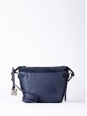 Azul - Lakeland Leather Bridge Cross-Body Bag - Imagem 2 de 6