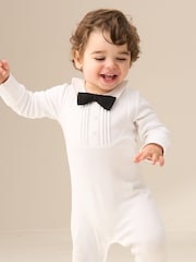 Angel & Rocket White Harry White Smart 100% Cotton All-in-One - Image 2 of 2