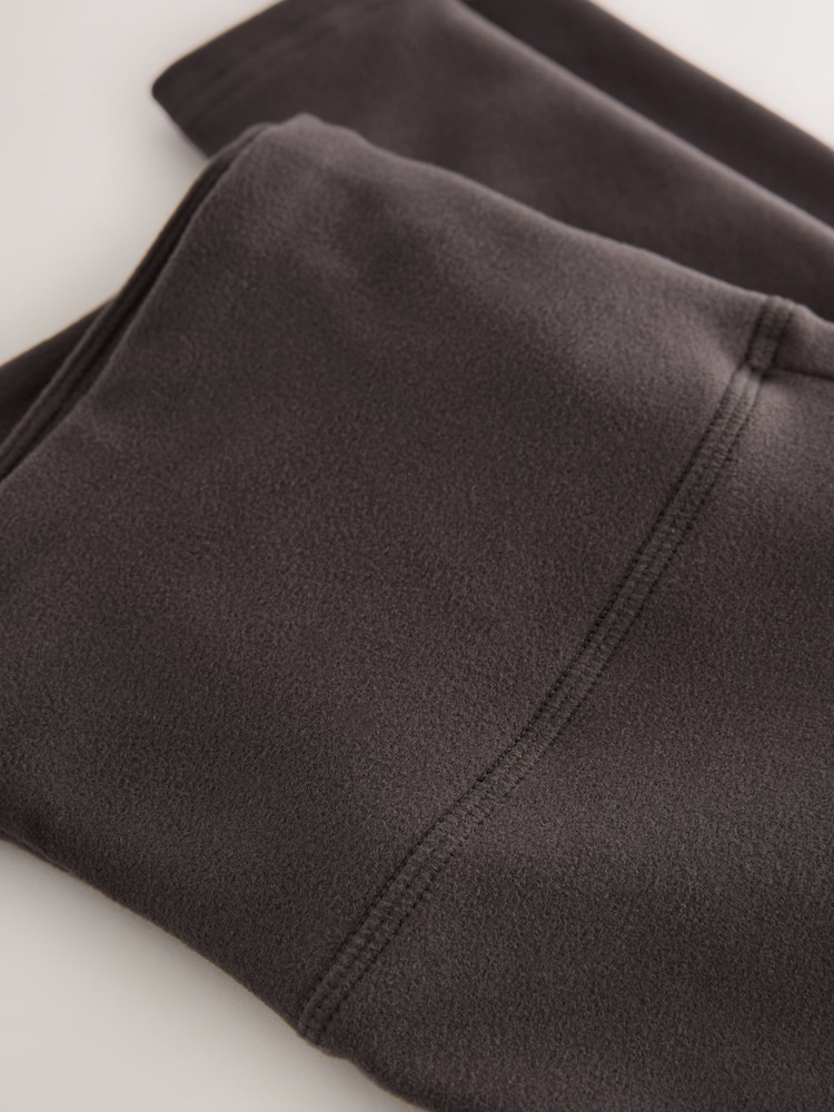 Chocolate Brown Cosy Fleece Leggings - Image 3 of 3 Chocolate Brown Cosy Fleece Leggings - Image 3 of 3