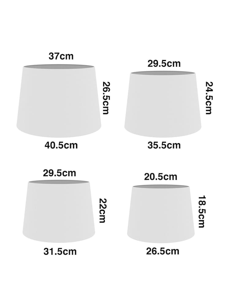 Chocolate Brown Velvet Easy Fit Shade Ceiling Light - Image 2 of 2