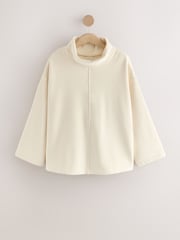Cream Cosy Cord Cowel Neck Jumper - Image 10 of 12