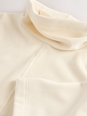 Cream Cosy Cord Cowel Neck Jumper - Image 11 of 12