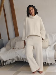 Cream Cosy Cord Cowel Neck Jumper - Image 2 of 12