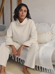 Cream Cosy Cord Cowel Neck Jumper - Image 3 of 12