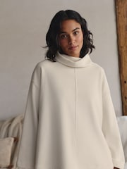 Cream Cosy Cord Cowel Neck Jumper - Image 4 of 12