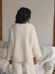 Cream Cosy Cord Cowel Neck Jumper - Image 5 of 12