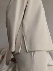 Cream Cosy Cord Cowel Neck Jumper - Image 9 of 12