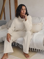 Cream Cosy Cord Wide Leg Trousers - Image 2 of 9