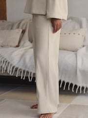 Cream Cosy Cord Wide Leg Trousers - Image 4 of 9