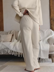 Cream Cosy Cord Wide Leg Trousers - Image 5 of 9