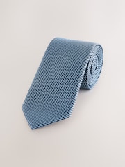 Blue Textured Tie - Image 1 of 3