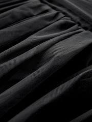 Black Occasion Tulle Bandeau Mini Dress - Image 3 of 3
