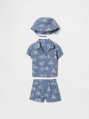 Gap Blue Peter Rabbit Top and Shorts Set (Newborn-24mths) - Image 2 of 3
