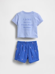 Gap Blue Peter Rabbit T-Shirt Outfit Set (Newborn-24mths) - Image 2 of 2