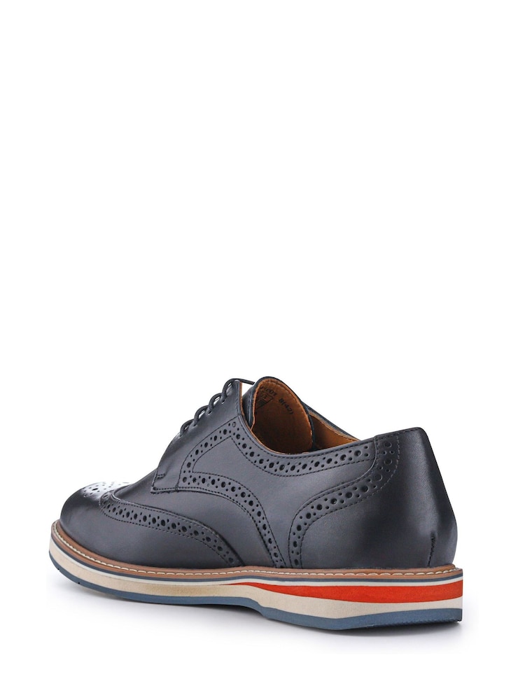 Pavers Black Gents Lace Smart Shoes - Image 3 of 5