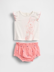 Gap Pink Peter Rabbit T-Shirt Outfit Set (Newborn-24mths) - Image 1 of 2