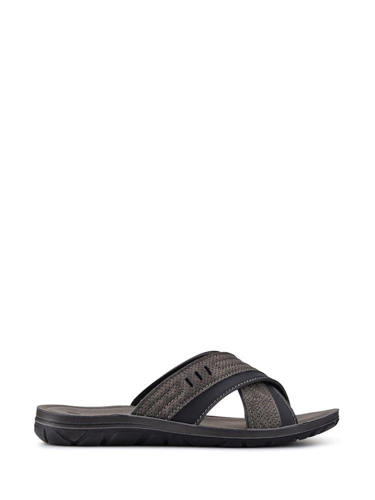 Pavers Grey Gents Casual Mules - Image 1 of 5