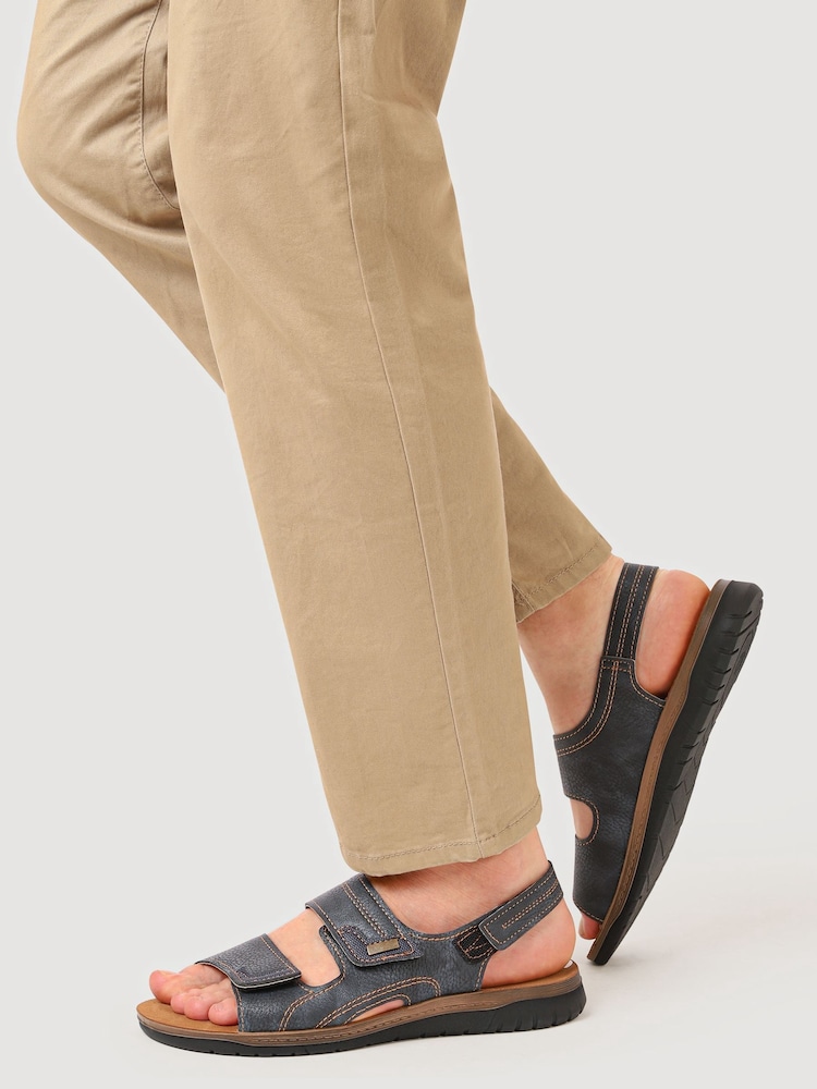 Pavers Blue Gents Casual Sandals - Image 1 of 5
