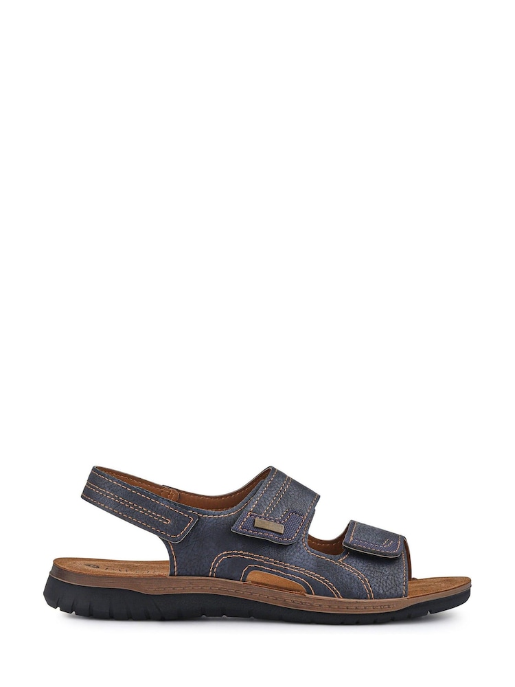 Pavers Blue Gents Casual Sandals - Image 2 of 5