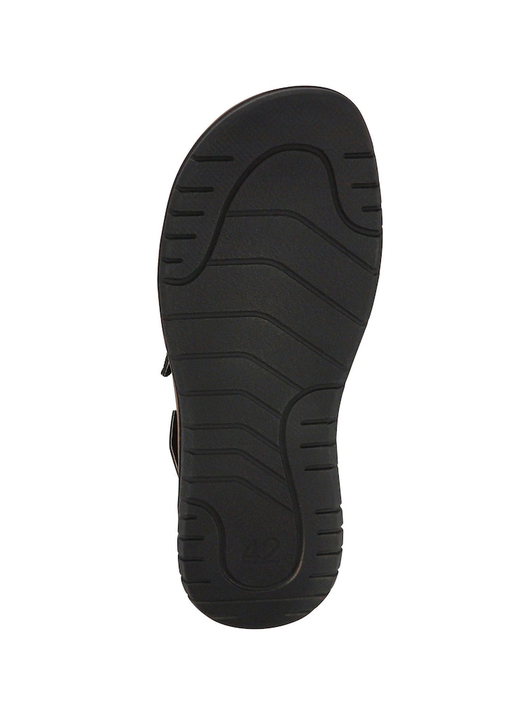 Pavers Blue Leather Gents Casual Sandals - Image 6 of 6 Pavers Blue Leather Gents Casual Sandals - Image 6 of 6