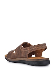 Pavers Brown Gents Casual Sandals - Image 4 of 5