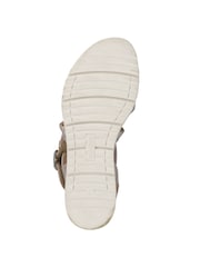 Pavers Silver Cushioned Buckle Up Sandals - Image 5 of 5
