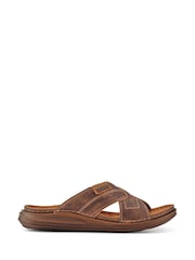 Pavers Brown Gents Casual Mules - Image 1 of 4