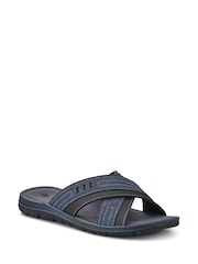 Pavers Blue Gents Casual Mules - Image 2 of 5