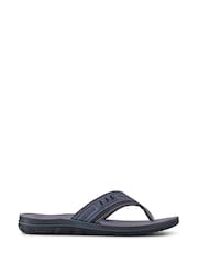 Pavers Blue Gents Toe Post Casual Sandals - Image 1 of 5